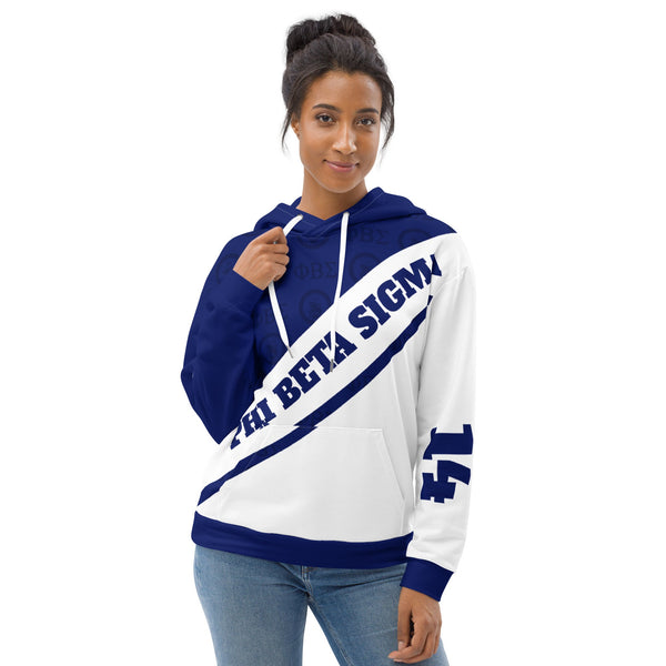Phi Blue Cozy College Hoodie