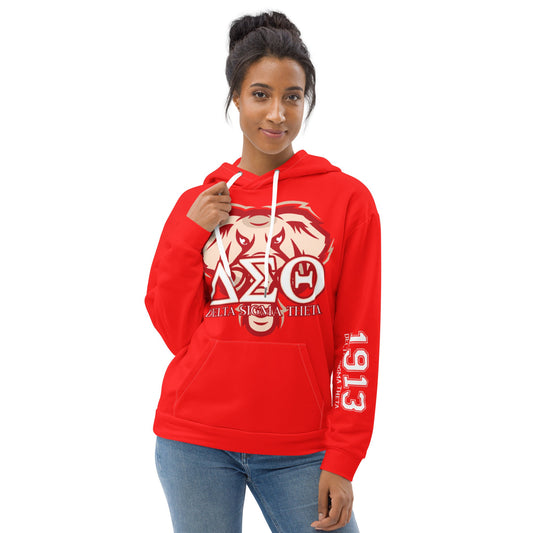 Cozy Red NCAA - Howard University Delta Sigma Theta Elephants